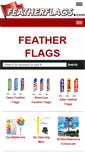 Mobile Screenshot of featherflags.com